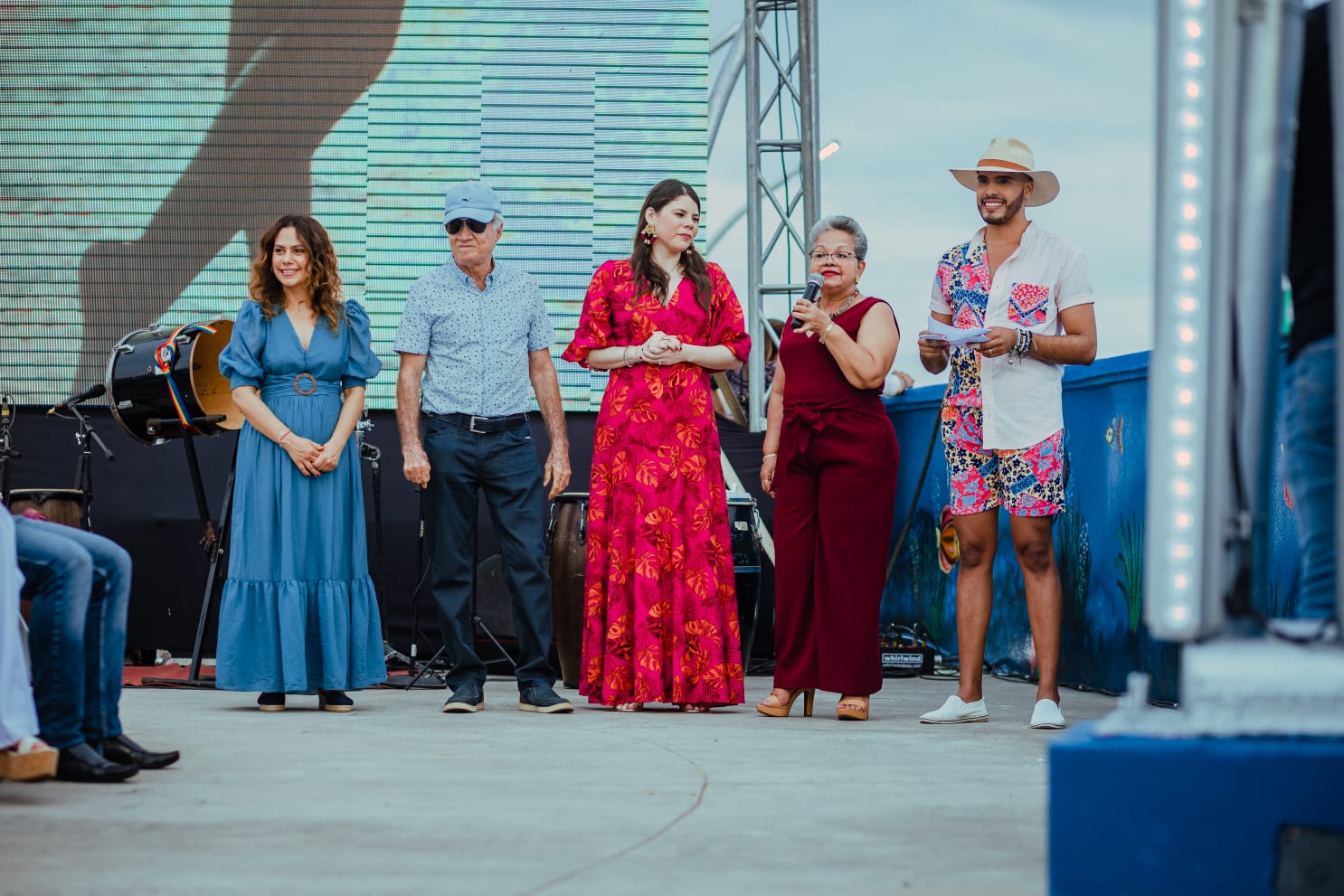 Brillo y colorido: Espectacular pasarela el primer día de Nicaragua Diseña  2021